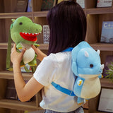 Cute Plush Dinosaur Backpack