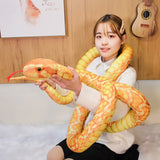 Giant Lifelike Snake Plushie – Incredibly Soft and Realistic