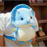 Cute Plush Dinosaur Backpack