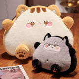 Cute Cookie Cat Animal Pillow Soft Plush Toast Bread Nap Pillow Cushion Toy Stuffed Cat Home Decor Plush Gift Doll SimplySquishy