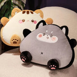 Cute Cookie Cat Animal Pillow Soft Plush Toast Bread Nap Pillow Cushion Toy Stuffed Cat Home Decor Plush Gift Doll SimplySquishy
